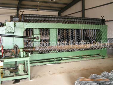 Heavy Duty Hexagonal Wire Mesh Machine