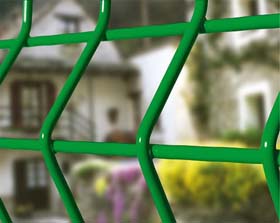 PVC Coated Welded Wire Mesh Fence