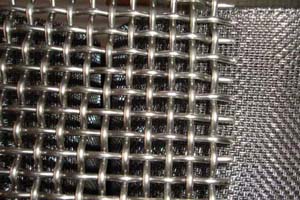 Crimped wire mesh